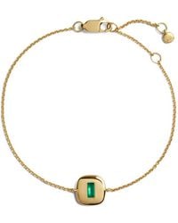 Monica Vinader - Gemdrop Onyx Bracelet - Lyst
