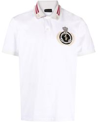 Billionaire - Embroidered-logo Polo Shirt - Lyst