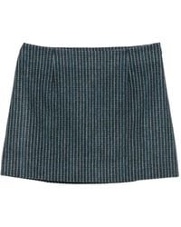 Stella Nova - Check-Pattern A-Line Mini Skirt - Lyst