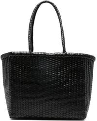 Dragon Diffusion - Small B Weave Leather Tote Bag - Lyst