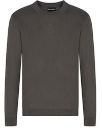Emporio Armani - Chamallow Leather Sneakers - Lyst