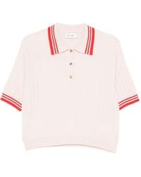 Soft Goat - Striped Polo Top - Lyst