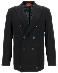 Barena - Double-Breasted Blazer - Lyst