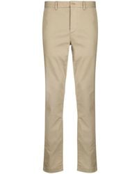 Lacoste - Logo-Patch Slim-Fit Trousers - Lyst