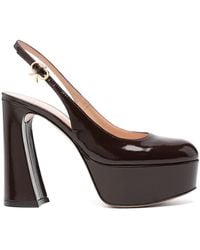 Gianvito Rossi - 120Mm Bessie Pumps - Lyst