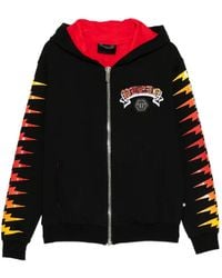 Philipp Plein - Sequin-Embellished Graphic-Print Hoodie - Lyst
