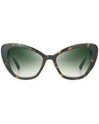 Bugatti - Tortoiseshell-Effect Cat-Eye Sunglasses - Lyst