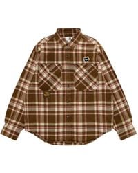 Aape By A Bathing Ape - Plaid Pocket Shirt - Lyst