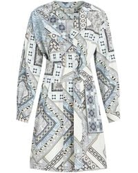 Etro - Patchowrk Cotton Chemisier - Lyst