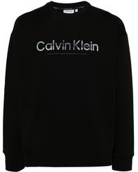 Calvin Klein - Sudadera con logo estampado - Lyst
