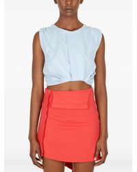 Lourdes - Logo-Print Tank Top - Lyst