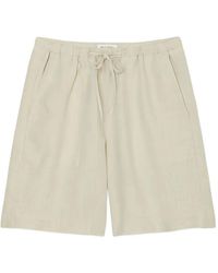 Marc O' Polo - Shorts aus Leinen mit Kordelzug - Lyst