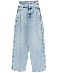 Sportmax - Pleated Jeans - Lyst