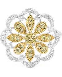 HYT Jewelry - Ring Mit Blumen - Lyst