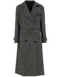 Tagliatore - Wool Blend Double-Breasted Coat - Lyst