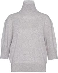 Club21 Collection - High-Neck Short-Sleeve Sweater - Lyst