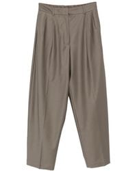 Cordera - Pleated Virgin Wool Trousers - Lyst