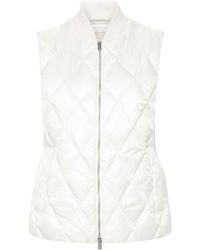 Peserico - Bead-embellished Puffer Vest - Lyst
