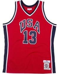Mitchell & Ness - 1984 Chris Mullin Usa Basketball "University" Authentic Jersey - Lyst
