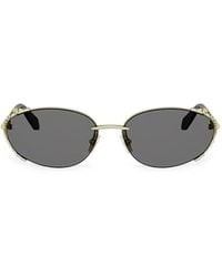 BVLGARI - Serpenti Viper Oval-Frame Sunglasses - Lyst