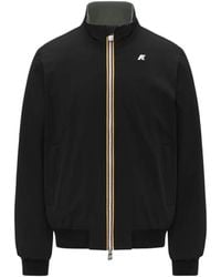 K-Way - Arsene Reversible Zip-Up Jacket - Lyst