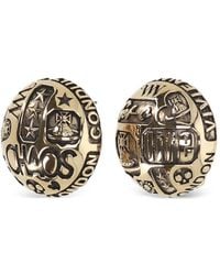 Vivienne Westwood - Victorine Engraved Earrings - Lyst