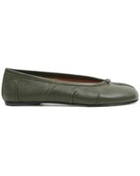 Maison Margiela - Tabi Leather Ballet Flats - Lyst