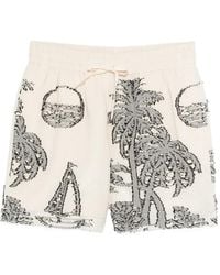 Maison Labiche - Tree-Embroidered Shorts - Lyst