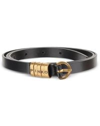 Pinko - Belt With Lettering Logo - Lyst