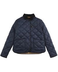 Fay - Veste Matelassée À Fermeture Mousqueton - Lyst
