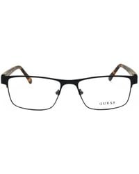 Guess - Rectangle-Frame Glasses - Lyst