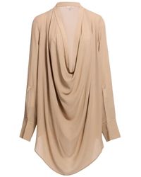 Elie Saab - Blouse En Soie À Design Drapé - Lyst