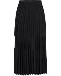 JNBY - Pleated A-Line Midi Skirt - Lyst