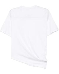 JNBY - Asymmetric-Hem T-Shirt - Lyst