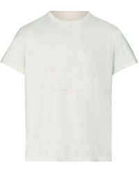 Maison Margiela - T-shirt Met Geborduurd Logo - Lyst