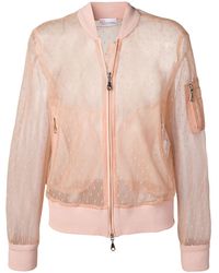 RED Valentino Tulle Bomber Jacket - Multicolour