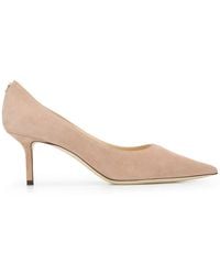 Jimmy Choo - Love 65 Suede Pump - Lyst