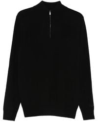 MC2 Saint Barth - Zip Mock-Neck Sweater - Lyst
