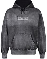 Supreme - X MM6 Maison Margiela hoodie à logo - Lyst