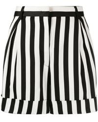 Moschino - Striped Shorts - Lyst