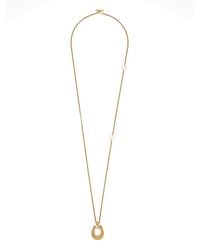 Jil Sander - Horseshoe-Pendant Necklace - Lyst