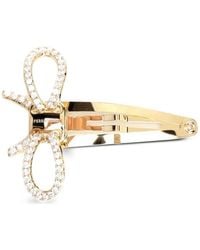 Ferragamo ビジュートリム ヘアクリップ ブラック | Lyst