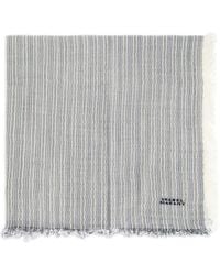 Isabel Marant - Zenila Striped Fringed Scarf - Lyst