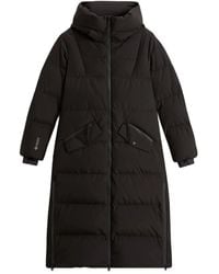 Woolrich - Cappotto Trapuntato Con Cappuccio - Lyst