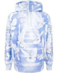 Supreme - Doves-Print Hoodie - Lyst