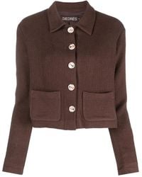 Siedres - Yuna Knit Cropped Cardigan - Lyst