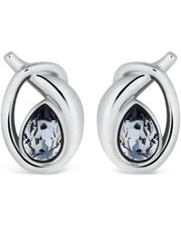 Oscar de la Renta - Teardrop Stone Earrings - Lyst