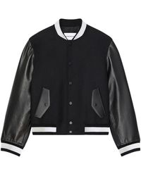 Givenchy - Blusón Mix Material Con Parche Paris - Lyst