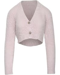 Marni - Button-Fastening Cropped Cardigan - Lyst