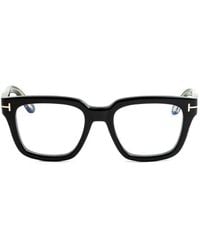 Tom Ford - Brille Mit Eckigem Gestell - Lyst